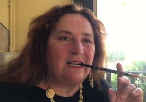 BBW mature lady teasing the camera with her curves